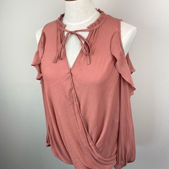 Anthropologie Maeve Liesel Ruffle Blouse - Picture 3 of 7